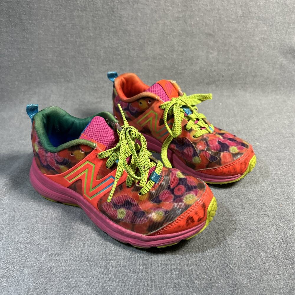 Kids Girls New Balance kj891dpp Active Shoe SZ 13.5